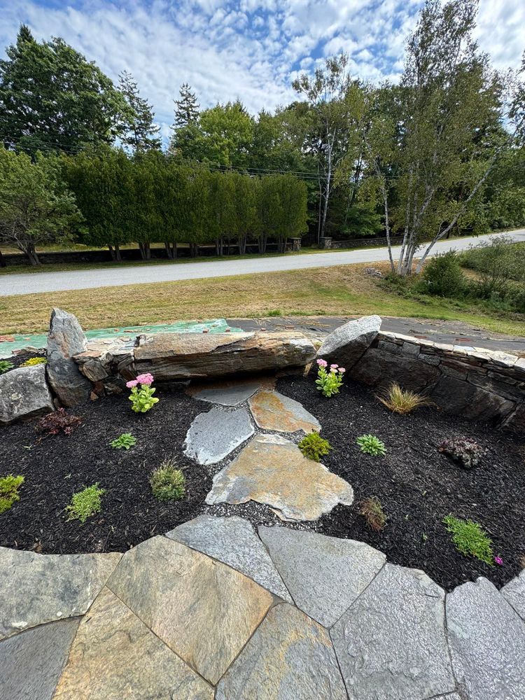 Patio Design & Construction for Organic Innovations Stonework and Design in Brunswick, ME
