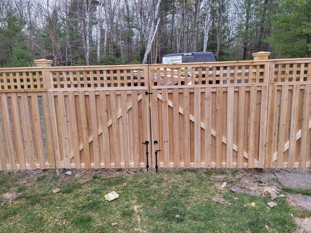 Our gate installation and repair service ensures that your property is secure and easily accessible. We offer a variety of styles to complement your fencing, enhancing the overall look of your home. for Oakwood Fencing  in Hudson, NY 