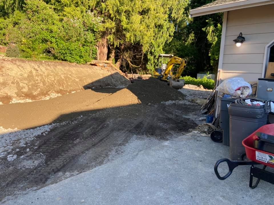 Our dirt work service includes grading, excavation, and soil preparation to ensure a solid foundation for your construction project. Let us handle the heavy lifting and groundwork for you. for AR Trucking & Excavation LLC in Stanwood, WA