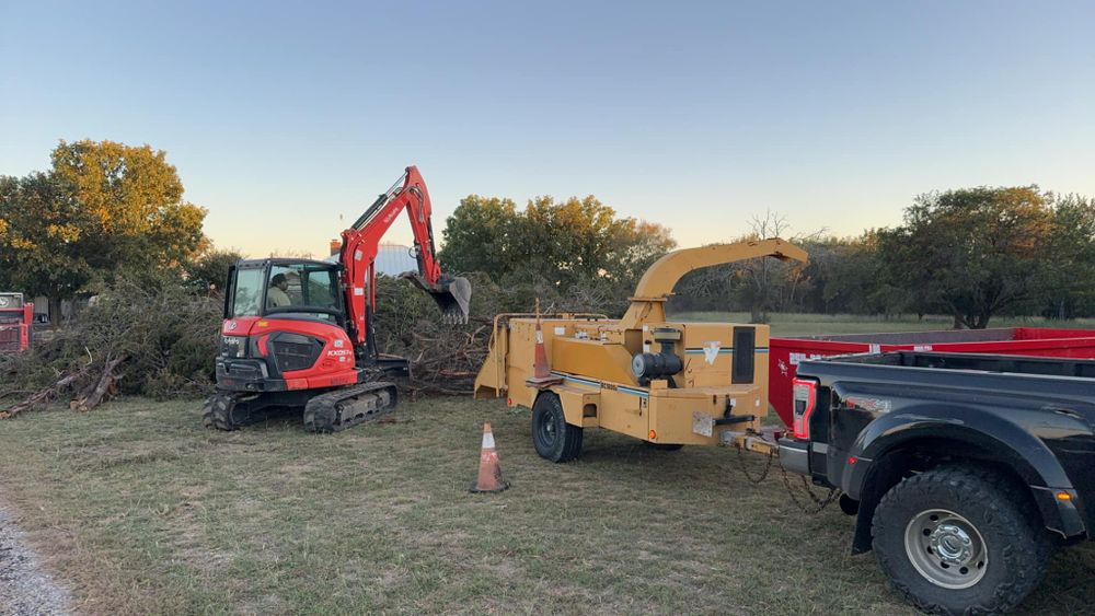 Excavating for MOTEX Enterprises in Kempner, TX