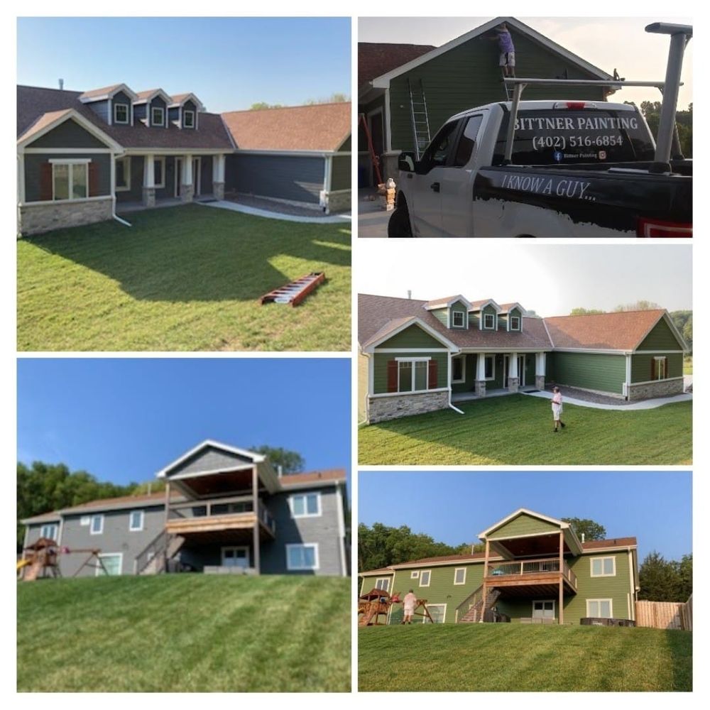 Exterior Painting for Bittner Painting in Omaha, NE