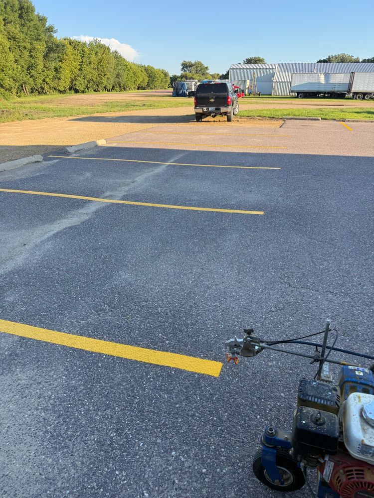 All Photos for Midwest Line Striping LLC in Spirit Lake, IA