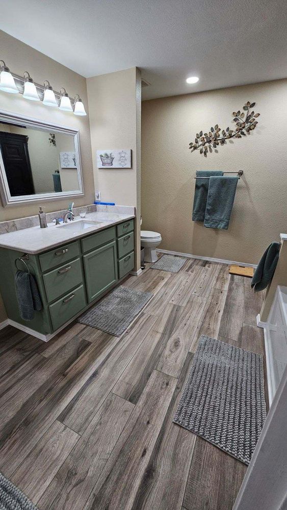 Interior Renovations for FS Construction and Remodeling, LLC. in Denton, TX