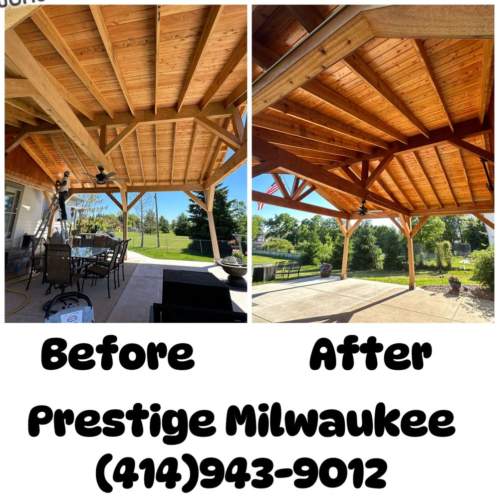 Deck Painting/ Staining  for Prestige Milwaukee in Milwaukee, WI