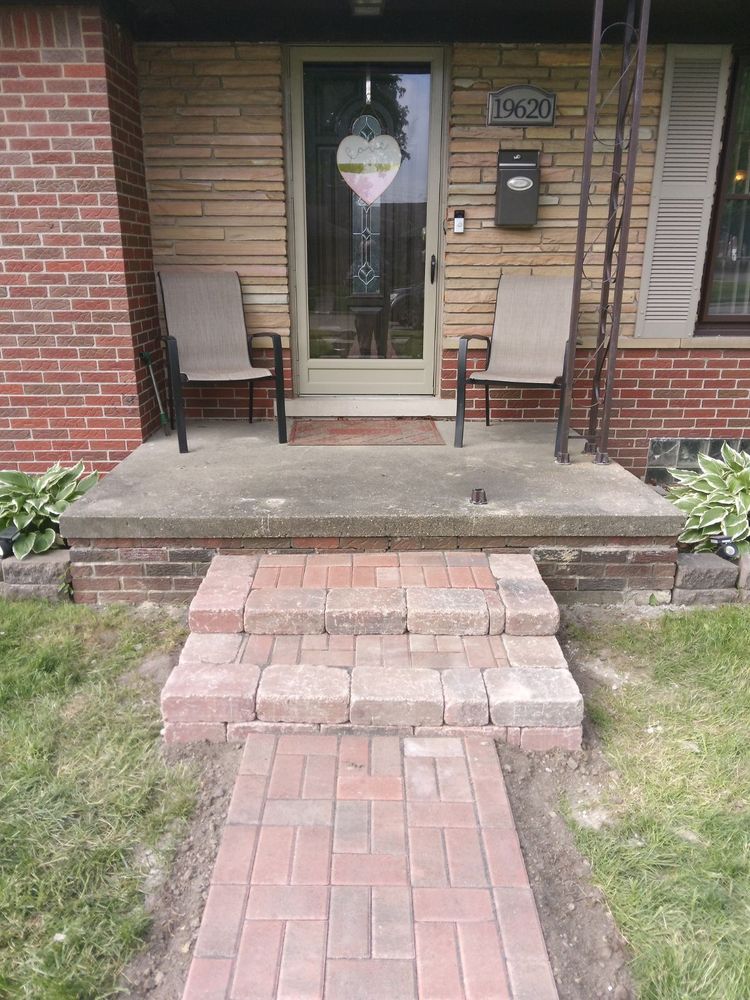 Retaining walls for Alltimate Outdoor Services in Warren, MI