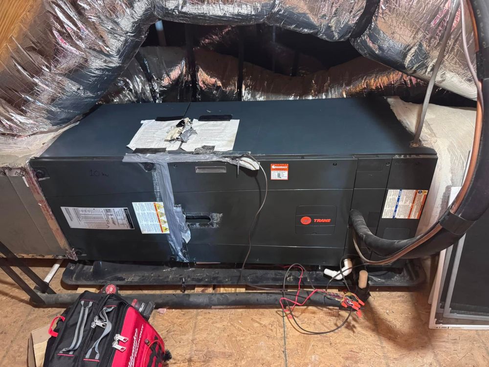 Our expert Ductwork Design and Installation service ensures efficient airflow throughout your home, enhancing comfort and energy efficiency by providing customized solutions tailored to your specific heating and cooling needs. for Comfort 101 in Clinton, NC