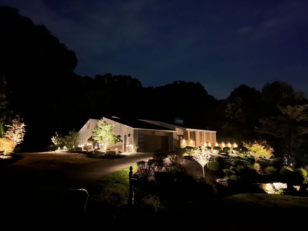 Landscape Lighting for Resnik Landscaping Services in New Kensington, PA