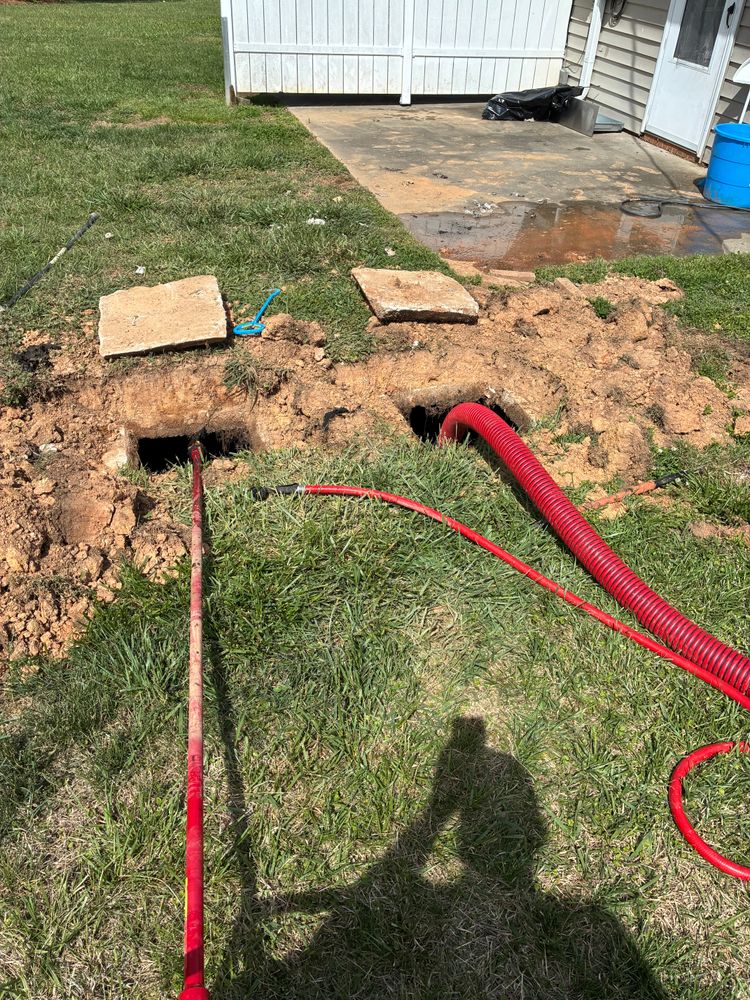 Septic Tank Installation for Septic Pros LLC in Rowan County, NC