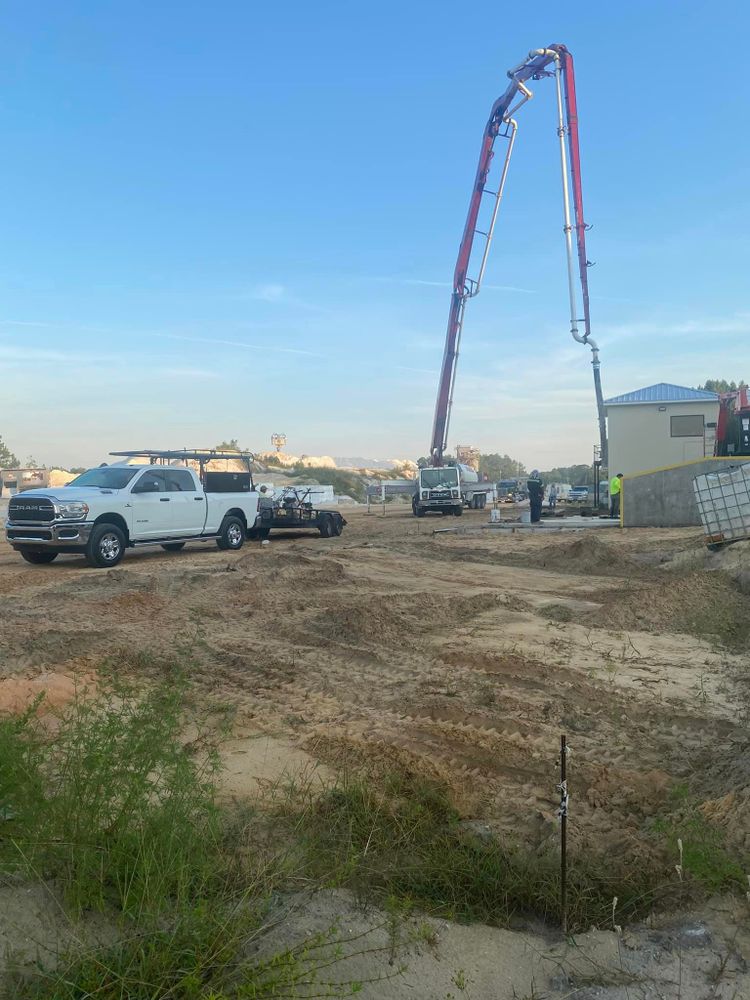 Concrete work for J&G Concrete and Layout LLC in Frostproof, FL