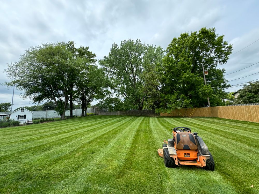 Our professional mowing service ensures your lawn is maintained to perfection, providing a well-manicured and tidy outdoor space for you to enjoy without the hassle of doing it yourself. for Dewhurst Landscaping & Lawncare in Pickerington, OH