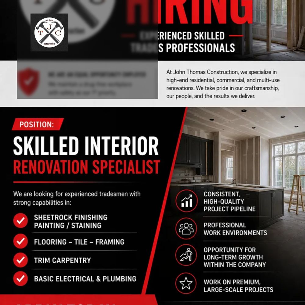 Kitchen Renovation for John Thomas Construction LLC in Niagara, NY