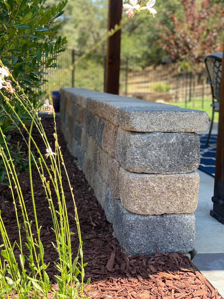 Our Retaining Wall Construction service offers durable and aesthetically pleasing solutions for homeowners seeking to prevent soil erosion, create usable outdoor spaces, and enhance the overall appearance of their property. for Diamond Landscape and Hardscape in Diamond Springs, CA