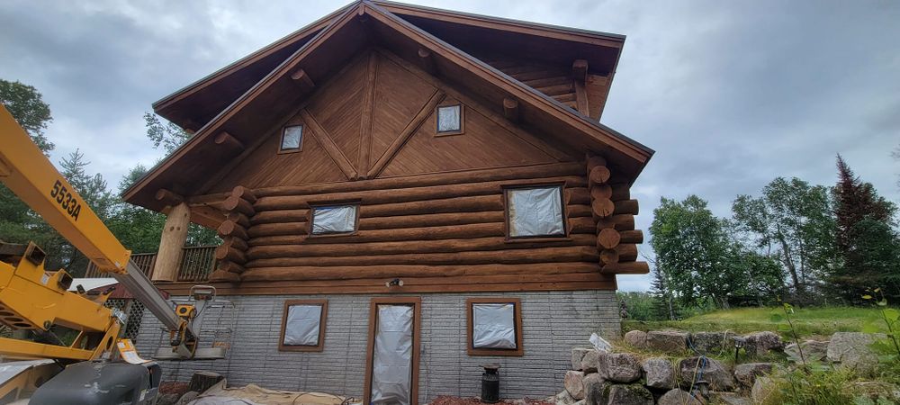 All Photos for 218 Painting & Log Restoration LLC in Britt, MN