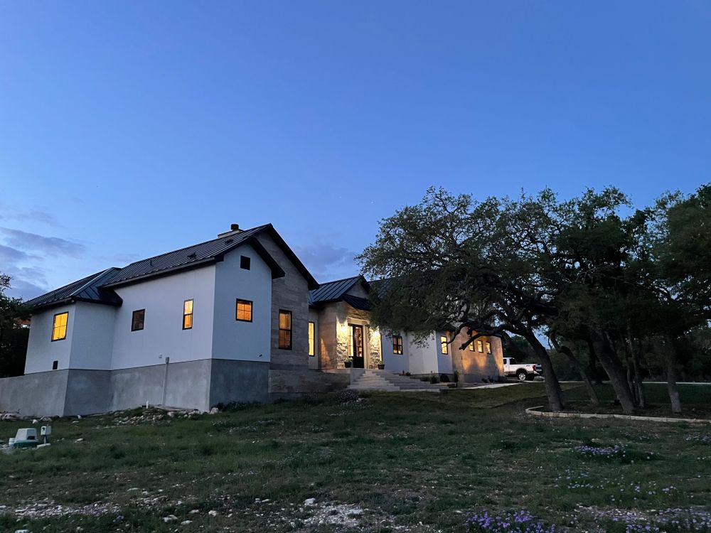 New Custom Homes for ABEL Custom Build & Design, LLC. in New Braunfels, TX