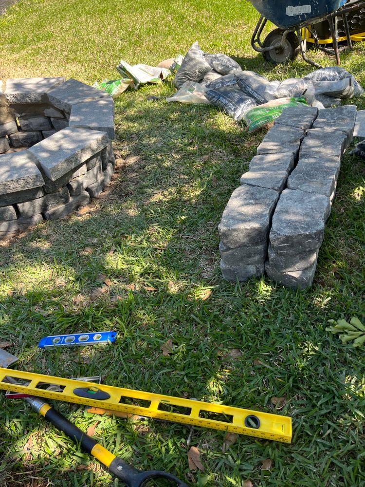 Masonry work for LEGA Home Improvements in Magnolia, TX