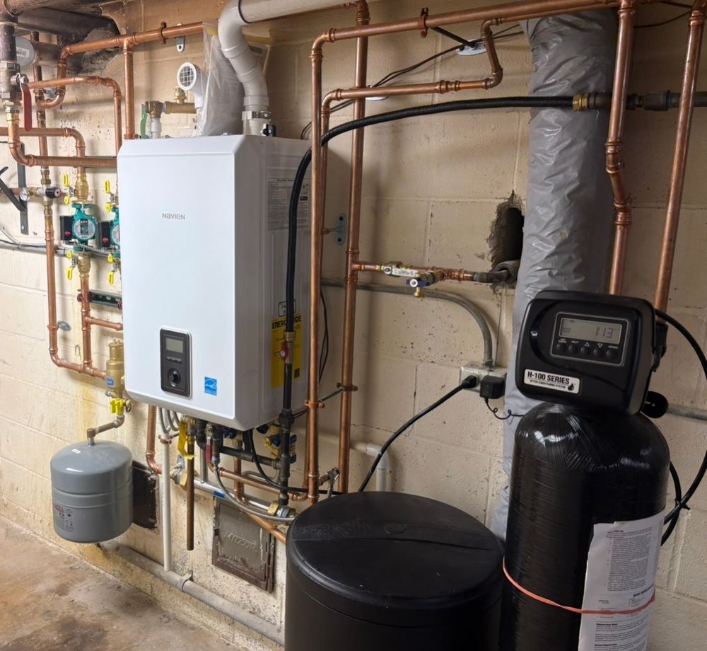 Our expert team offers reliable boiler installation services, ensuring optimal home heating efficiency. Alongside our expertise in toilet repairs and installation, we keep your household running smoothly and comfortably all year round. for AC Plumbing LLC in Madison Lake, MN