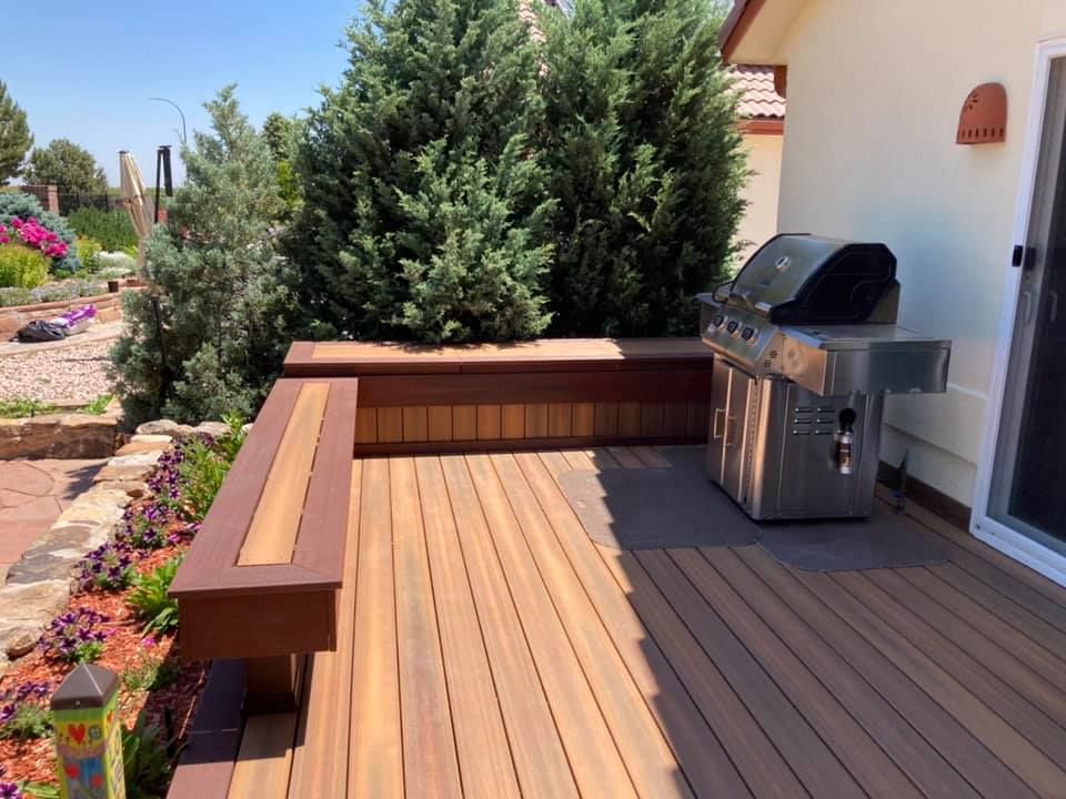 Deck Construction for Black Gold Construction & Design in Greeley, CO