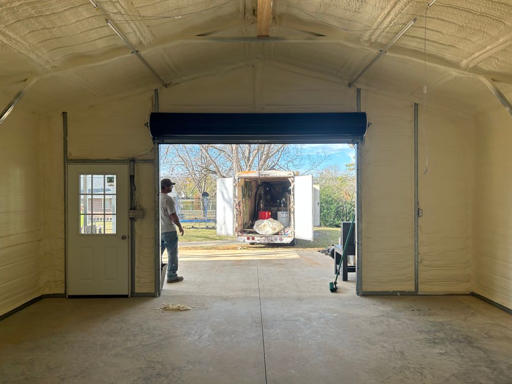 Interior Spray Foam  for CTE Roofing and Insulation in Dublin, GA