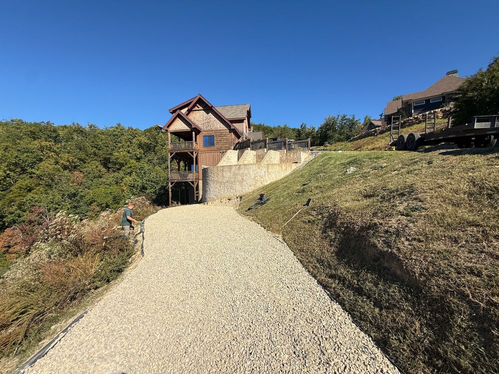 Landscaping for Dutch Mountain Excavating in Sevierville, TN