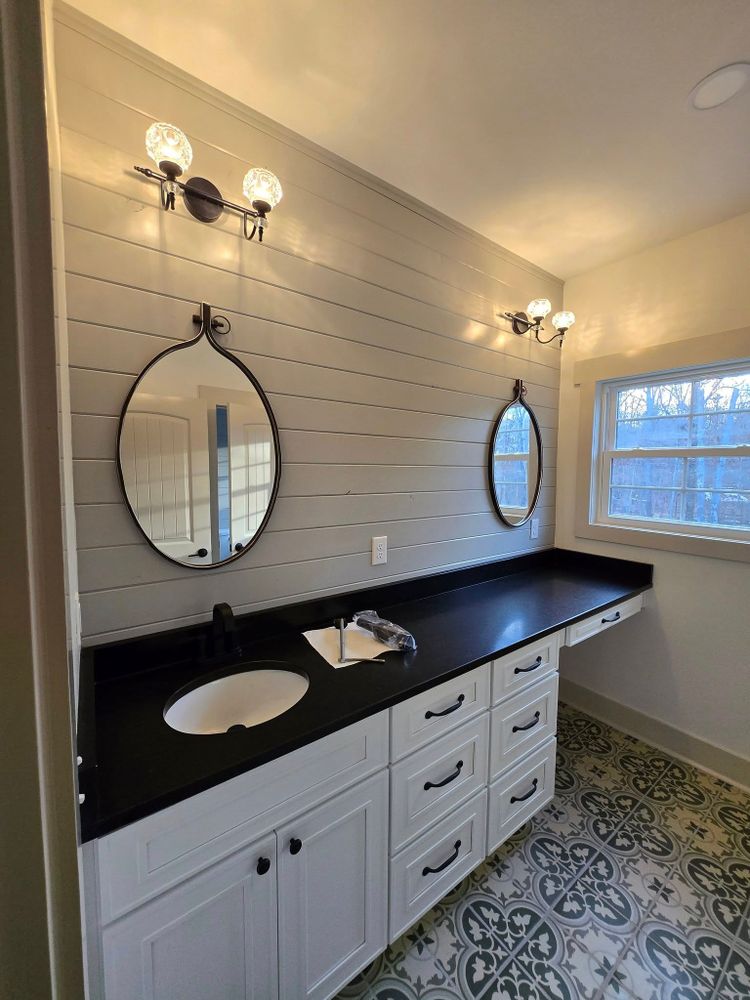 experience a seamless transformation with our professional bathroom renovation service, enhancing functionality and style to create your dream space while maximizing comfort and increasing the value of your home. for Reed Family Builders LLC in Columbia, TN