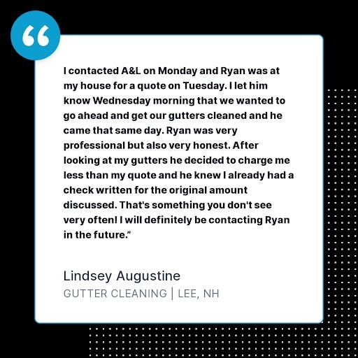 Window Cleaning for LeBlanc’s Property Solutions in Lee, NH