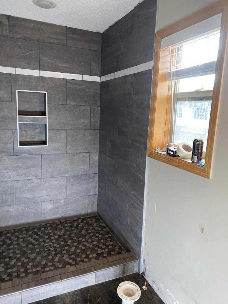 Bathroom Renovations for CSR Tile Construction in Fridley, MN