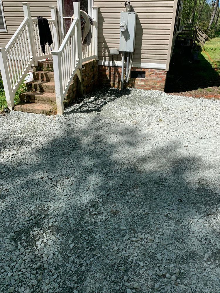 Excavating for AJ Miles in Siler City, NC
