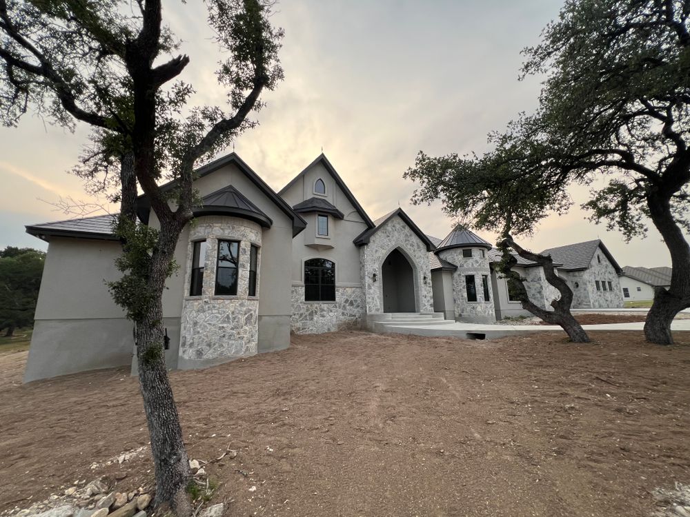 New Custom Homes for ABEL Custom Build & Design, LLC. in New Braunfels, TX