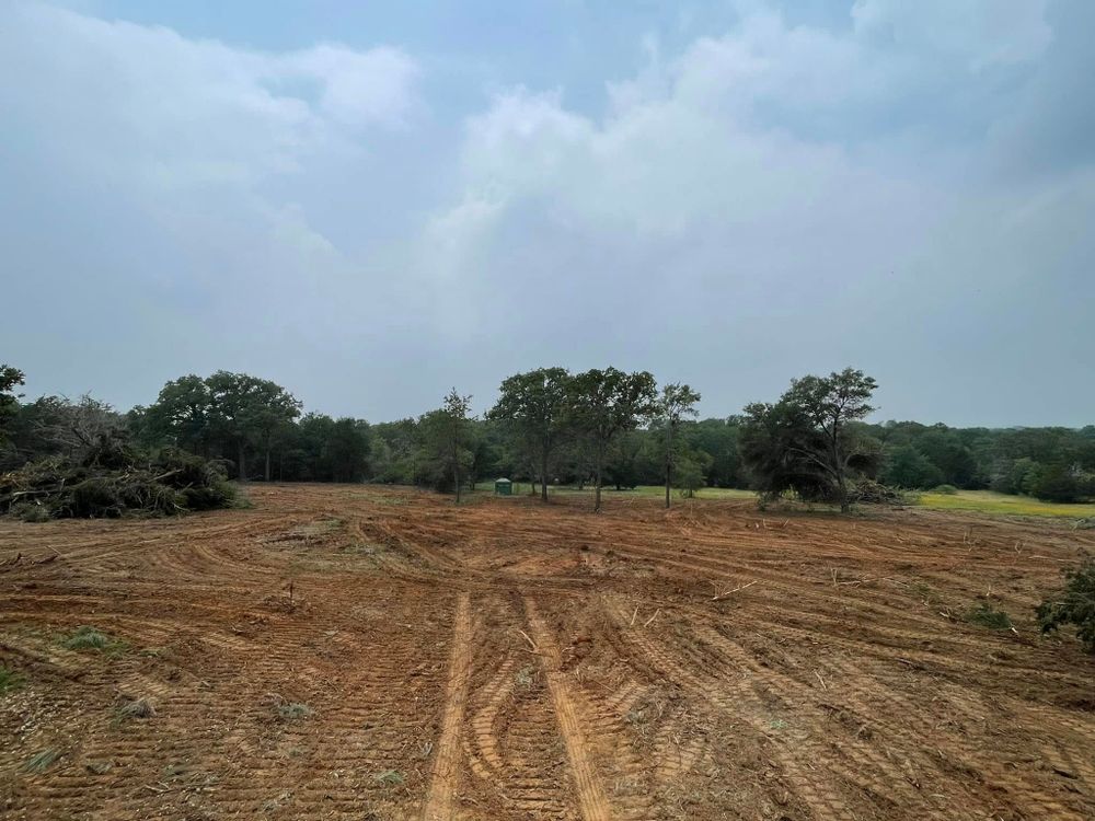 Excavating for RH Property Enhancement in Moulton, TX