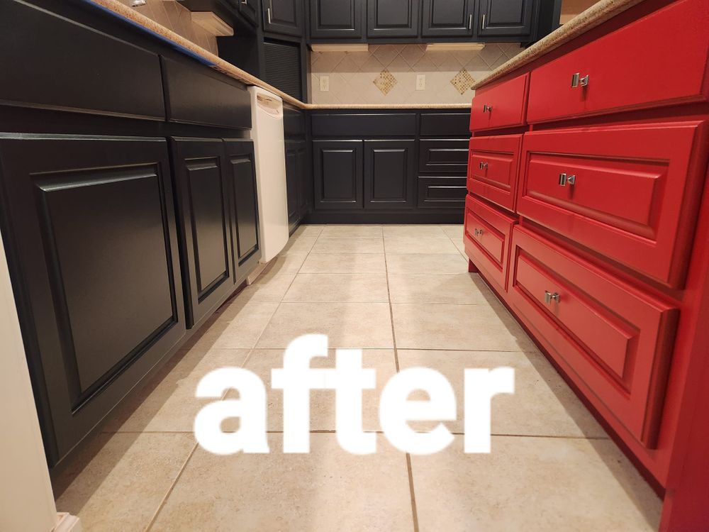 Our Kitchen and Cabinet Refinishing service offers homeowners a cost-effective solution to transform the look of their kitchen through repainting and refinishing cabinets for a fresh and updated appearance. for Second Chance Painting  in McMinnville, TN