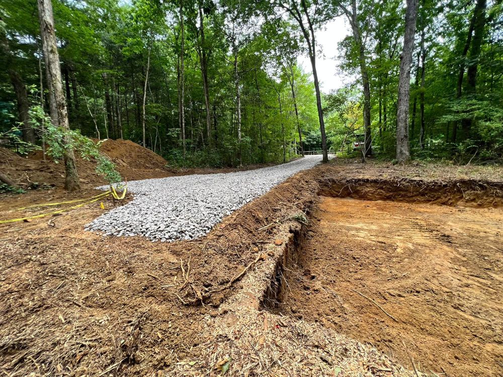 Land Clearing for Elias Grading and Hauling in Black Mountain, NC