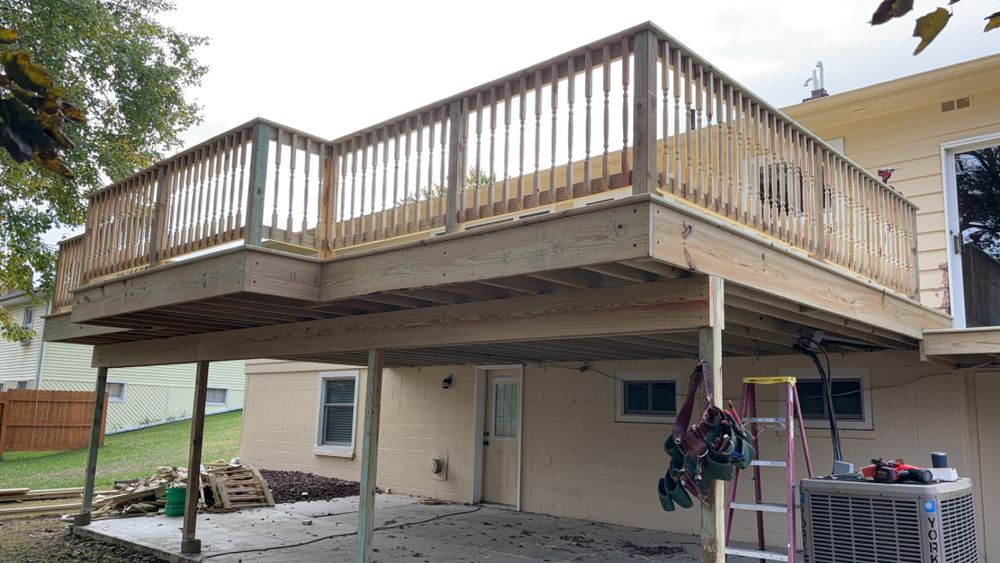 Deck Installations for Kingdom Carpentry in Jackson, MI