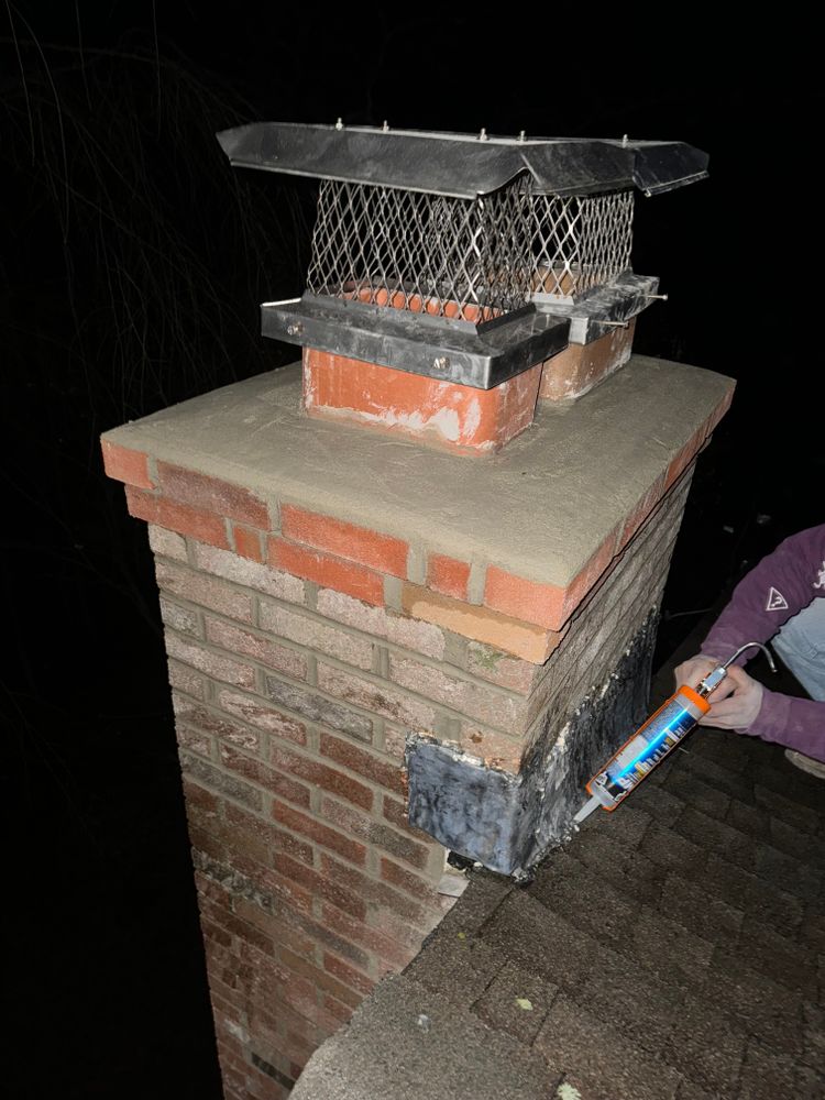 Chimney photos from restoration to new builds for All For U Roofing & Masonry in Boston, MA
