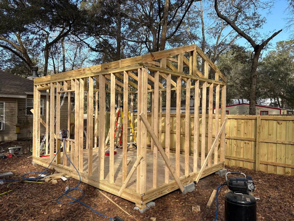 Enhance your home with our expert framing service, ensuring structural integrity and seamless integration during your roofing project. Trust us for precision craftsmanship and reliable support every step of the way. for Enhanced Roofing and Renovations in Ellabell, GA