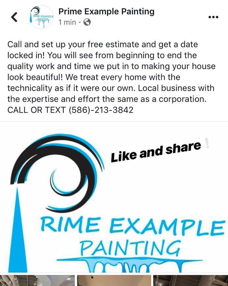 Exterior Painting for Prime Example Painting LLC in Detroit, MI