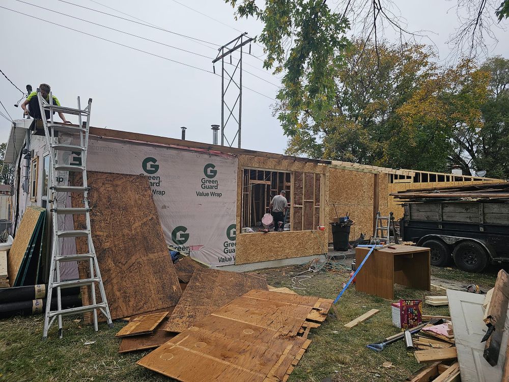 Exterior Renovations for MAWS Home Remodeling & Restoration in Madison, IL