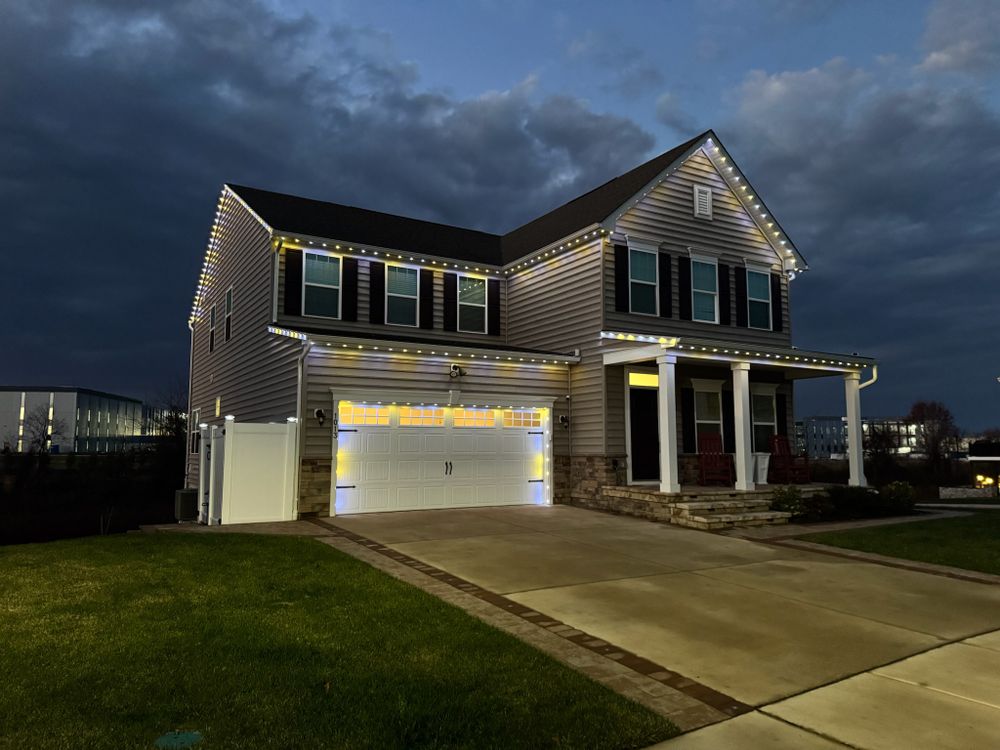 Permanent Lighting for Happy Holiday Christmas Lighting in Mullica Hill, NJ
