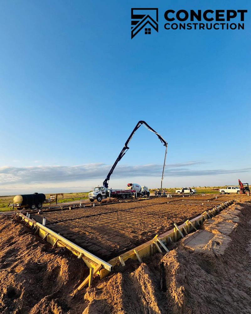 Concrete for Concept Construction in Vernon, TX