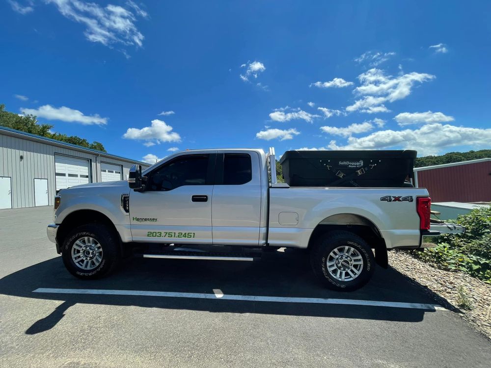 Our Equipment and Team for Hennessey Landscaping LLC in Oxford,  CT 