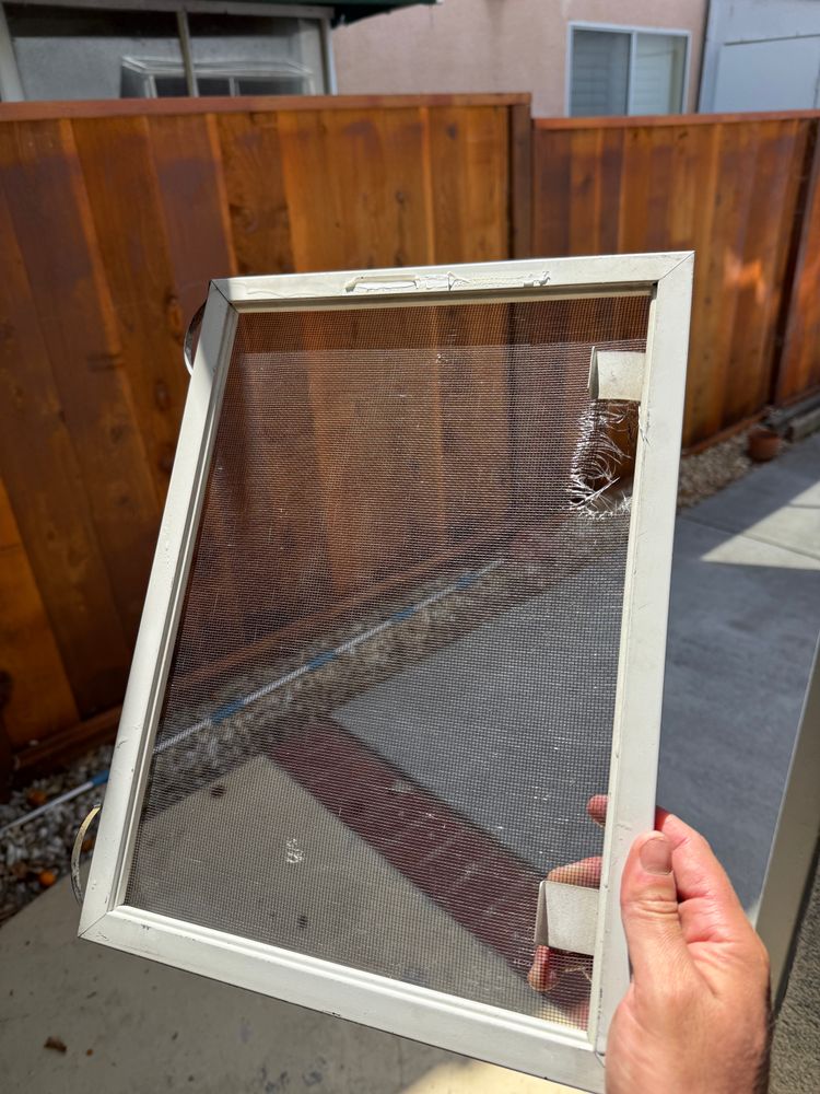 Screen replacement  for GGG Home Services in San Jose, CA