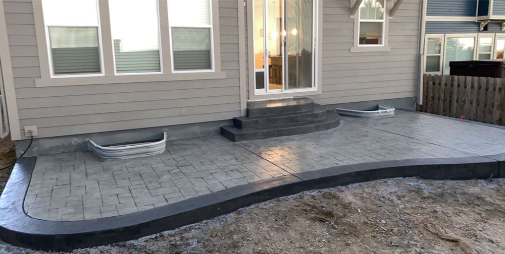 Concrete Steps for B&M Concrete LLC in Longmont, CO