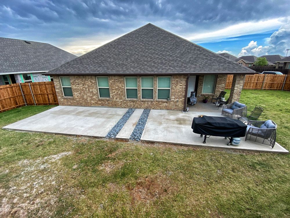 Patios for Walker Custom Exteriors in Dallas, TX