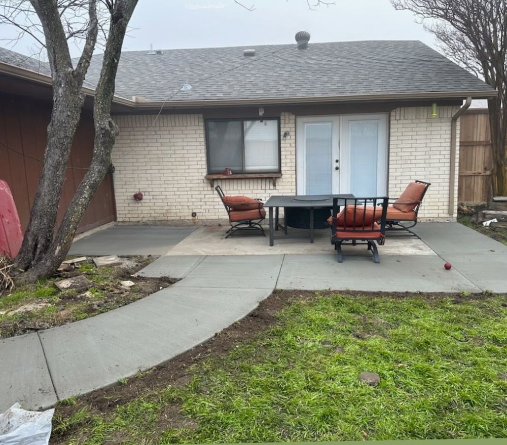 Transform your backyard into a functional, beautiful retreat with our custom outdoor living spaces. We design and build patios, kitchens, fire features, and gathering areas tailored to your lifestyle. for Walker Custom Exteriors in Dallas, TX