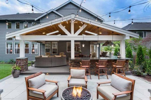 Our patio covers provides protection and style for your outdoor living space, ensuring durability and aesthetic appeal just like our top-quality carpentry services for your indoor spaces. for Good Works R&C in Nampa, ID