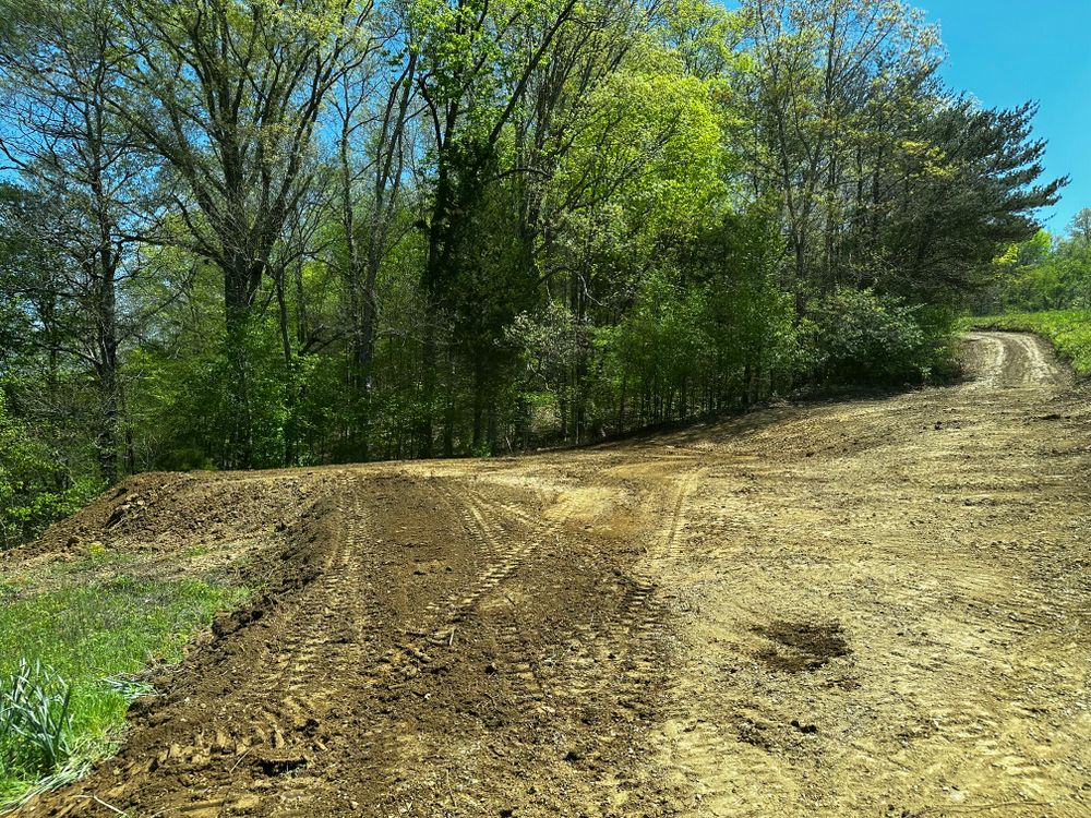 Site prep for Holmes Septic Works LLC in Knoxville, TN 