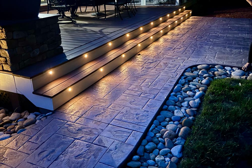 Outdoor Lighting Design and Installation for Malboeuf Landscaping, Inc in Kernersville, NC