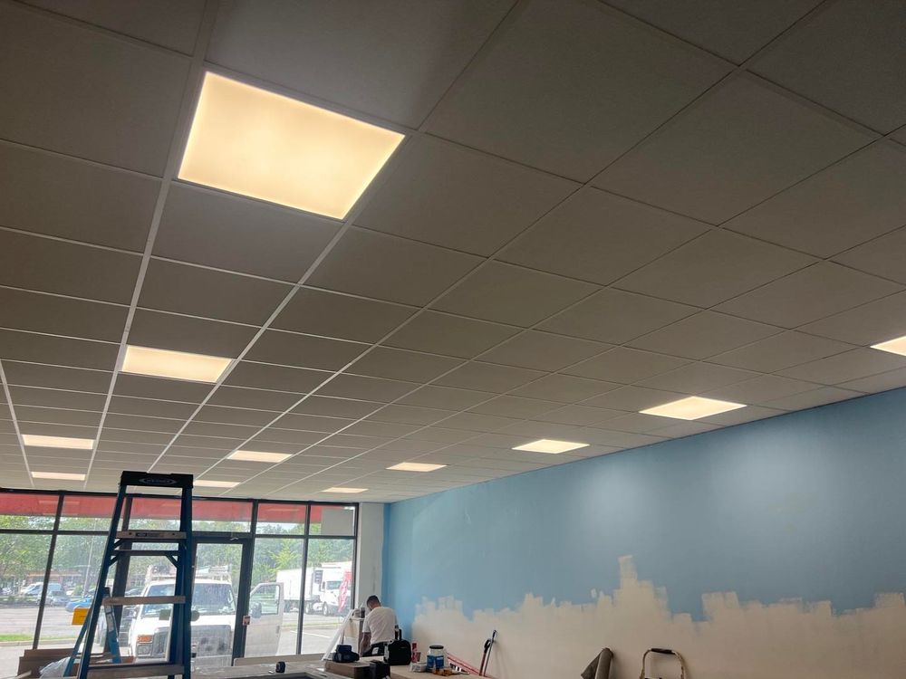 Lighting Installs for PAG & Sons in Port jefferson, NY
