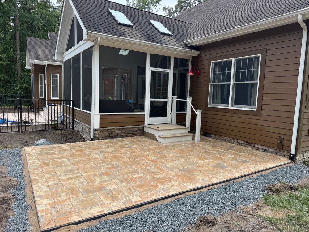 Hardscaping for Broker Post Ground Crew in Sussex County, DE