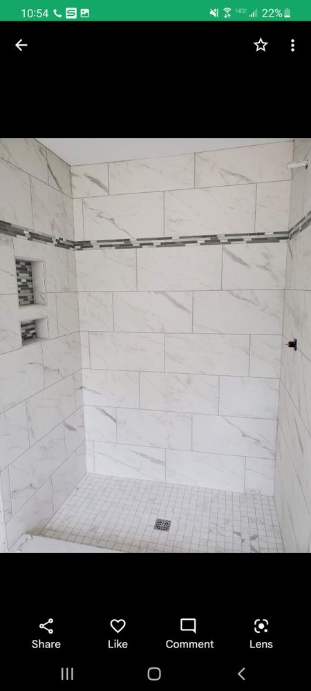 Bathroom Tiling for VersaTile in Deerfield, NH