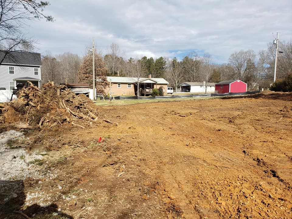 Excavating for CST Dirt Solutions in Rowan, NC